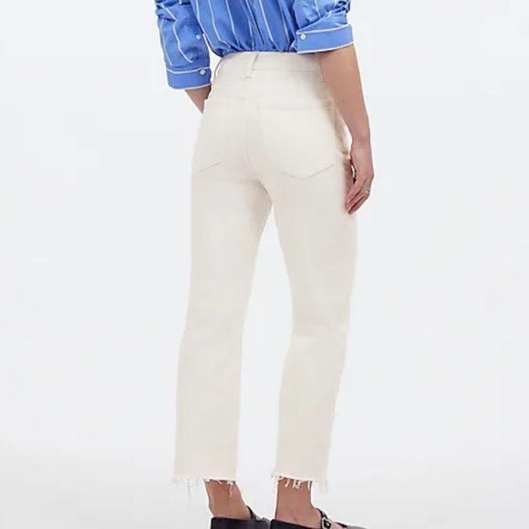 Madewell The Petite '90s Straight Crop Jean - Picture 4 of 6